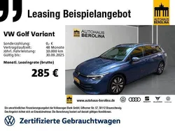 Blau Gebraucht 2024 VW Golf VIII Goal Kombi | 28.222 € (Superpreis)