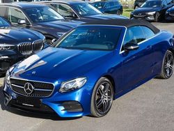 Blau Gebraucht 2020 Mercedes E350 AMG line Cabrio | 40.888 € (Fairer Preis)
