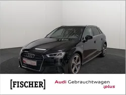Schwarz Gebraucht 2017 Audi A3 Sportback S-Line Limousine | 18.876 € (Fairer Preis)