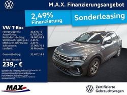 Indiumgrau metallic schwarz Gebraucht 2025 VW T-Roc R-line SUV | 30.879 € (Superpreis)