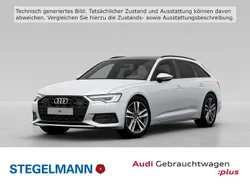 Gletscherweiß metallic Gebraucht 2024 Audi A6 Advanced Plus Kombi | 49.770 €