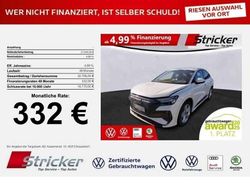 Gletscherweiß metallic Gebraucht 2022 Audi Q4 Sportback e-tron S-Line SUV | 27.949 € (Fairer Preis)