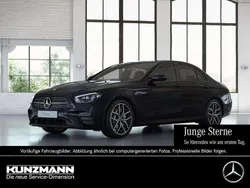 Obsidianschwarz metallic Gebraucht 2021 Mercedes E200 AMG Limousine | 36.188 € (Guter Preis)