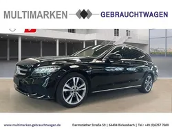 Schwarz Gebraucht 2020 Mercedes C220 Avantgarde Kombi | 25.990 € (Fairer Preis)