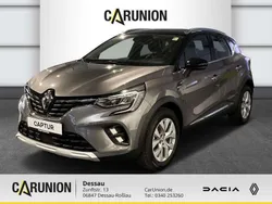 Stahlgrau metallic, black pea Gebraucht 2022 Renault Captur Intens SUV | 24.495 € (Teuer)