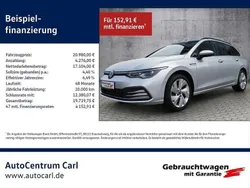 Silber Gebraucht 2021 VW Golf VIII Style Kombi | 20.980 € (Guter Preis)