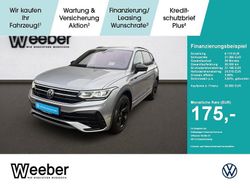 Silber Gebraucht 2022 VW Tiguan Allspace R-line SUV | 32.690 € (Fairer Preis)