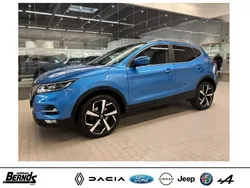 Dunkel blau metallic Gebraucht 2019 Nissan Qashqai Tekna SUV | 18.690 € (Fairer Preis)