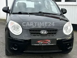 Schwarz Gebraucht 2009 Kia Picanto Attract Kleinwagen | 2.499 € (Etwas zu teuer)