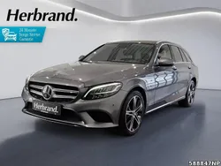 Grau Gebraucht 2021 Mercedes C300e Avantgarde Kombi | 24.990 € (Fairer Preis)