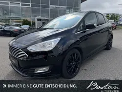 Schwarz Gebraucht 2018 Ford C-MAX Titanium Van / Kleinbus | 9.900 € (Guter Preis)