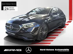 Metalliclack obsidianschwarz Gebraucht 2024 Mercedes E220 AMG Limousine | 56.890 € (Etwas zu teuer)