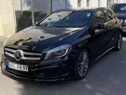 Schwarz Gebraucht 2013 Mercedes A180 AMG line Limousine | 10.200 € (Fairer Preis)