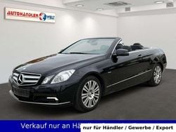 Schwarz Gebraucht 2010 Mercedes E200 Avantgarde Cabrio | 10.299 € (Superpreis)