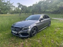 Grau Gebraucht 2017 Mercedes C250 AMG line Limousine | 22.500 € (Etwas zu teuer)