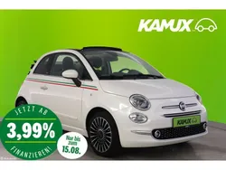 Weiß Gebraucht 2017 Fiat 500C Lounge Cabrio | 11.250 € (Fairer Preis)