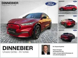 Lucid rot met Gebraucht 2022 Ford Mustang Mach-E Extended Range SUV | 36.790 € (Guter Preis)