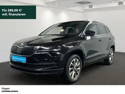 Schwarz Gebraucht 2021 Skoda Karoq Clever SUV | 24.810 € (Fairer Preis)