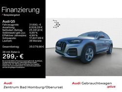 Florettsilber metallic Gebraucht 2021 Audi Q5 Advanced SUV | 31.890 € (Fairer Preis)