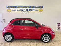 Rot Gebraucht 2023 Fiat 500C Cabrio | 17.940 € (Teuer)