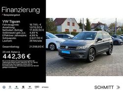 Indiumgrau metallic (metallic) Gebraucht 2018 VW Tiguan Sound SUV | 19.785 € (Guter Preis)