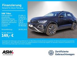 Deep black perleffekt Gebraucht 2025 VW T-Roc Goal SUV | 27.490 € (Guter Preis)