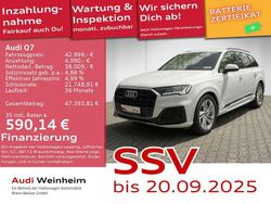 Weiß Gebraucht 2020 Audi Q7 S-Line SUV | 50.591 € (Fairer Preis)