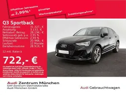 Mythosschwarz metallic Gebraucht 2022 Audi Q3 S-Line SUV | 31.327 € (Fairer Preis)