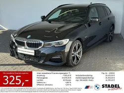 Black sapphire metallic Gebraucht 2022 BMW 330e M Sport Kombi | 33.888 € (Superpreis)