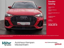 Progressivrot metallic Gebraucht 2024 Audi Q3 Sportback S-Line SUV | 40.440 € (Guter Preis)