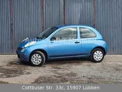 Fjordblau metallic Gebraucht 2006 Nissan Micra Visia Kleinwagen | 3.799 € (Teuer)