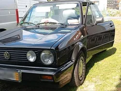 Blau Gebraucht 1990 VW Golf Cabriolet Cabrio | 3.950 €