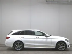 Polarweiss Gebraucht 2016 Mercedes C250 AMG line Kombi | 17.490 € (Superpreis)
