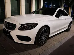 Weiß Gebraucht 2018 Mercedes C250 AMG line Coupé | 29.990 € (Teuer)