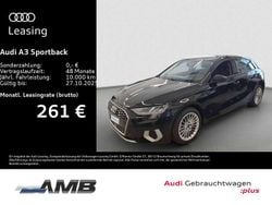 Mythosschwarz metallic Gebraucht 2024 Audi A3 Advanced Plus Limousine | 27.480 € (Superpreis)