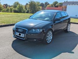Schwarz Gebraucht 2007 Audi A3 S-Line Limousine | 6.350 € (Teuer)