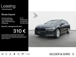 Ebony schwarz metallic Gebraucht 2024 Skoda Superb Selection Kombi | 32.990 € (Teuer)