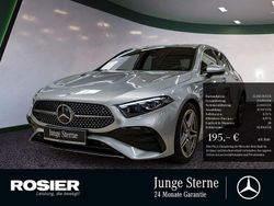 Silber / hightechsilber Gebraucht 2024 Mercedes A200 Advanced Plus Limousine | 32.847 € (Fairer Preis)