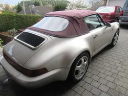 Zermattsilberleder magenta Gebraucht 1992 Porsche 911 Carrera Cabriolet Cabrio | 94.500 €