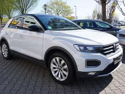 White silver metallic Gebraucht 2021 VW T-Roc Sport SUV | 23.700 € (Fairer Preis)