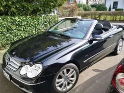 Schwarz Gebraucht 2007 Mercedes CLK200 Elegance Cabrio | 10.500 € (Fairer Preis)