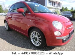 Rot Gebraucht 2012 Fiat 500C Lounge Cabrio | 6.950 € (Superpreis)