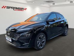 Phantom black metallic Gebraucht 2021 Hyundai Kona N Line SUV | 25.750 € (Etwas zu teuer)