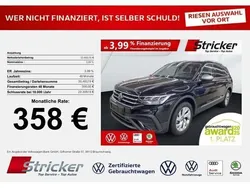 Deep black perleffekt Gebraucht 2024 VW Tiguan Allspace Life SUV | 33.950 € (Superpreis)
