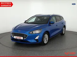 Blau Gebraucht 2020 Ford Focus Titanium Kombi | 17.490 € (Etwas zu teuer)