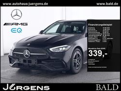 Metalliclack obsidianschwarz Gebraucht 2023 Mercedes C200 AMG Kombi | 37.590 € (Fairer Preis)