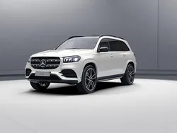 Manufaktur diamantweiss bright Gebraucht 2020 Mercedes GLS400 AMG line SUV | 78.900 € (Etwas zu teuer)
