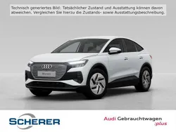 Weiß (metallic) Gebraucht 2022 Audi Q4 Sportback e-tron Basis SUV | 25.780 € (Fairer Preis)