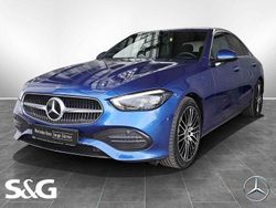 Metalliclack spektralblau Gebraucht 2024 Mercedes C200 Avantgarde Limousine | 39.890 € (Fairer Preis)