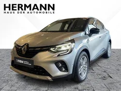 Zweifarbig: highlandgrau und blackpearlschwarz (grau) Gebraucht 2021 Renault Captur Edition One SUV | 19.108 € (Fairer Preis)